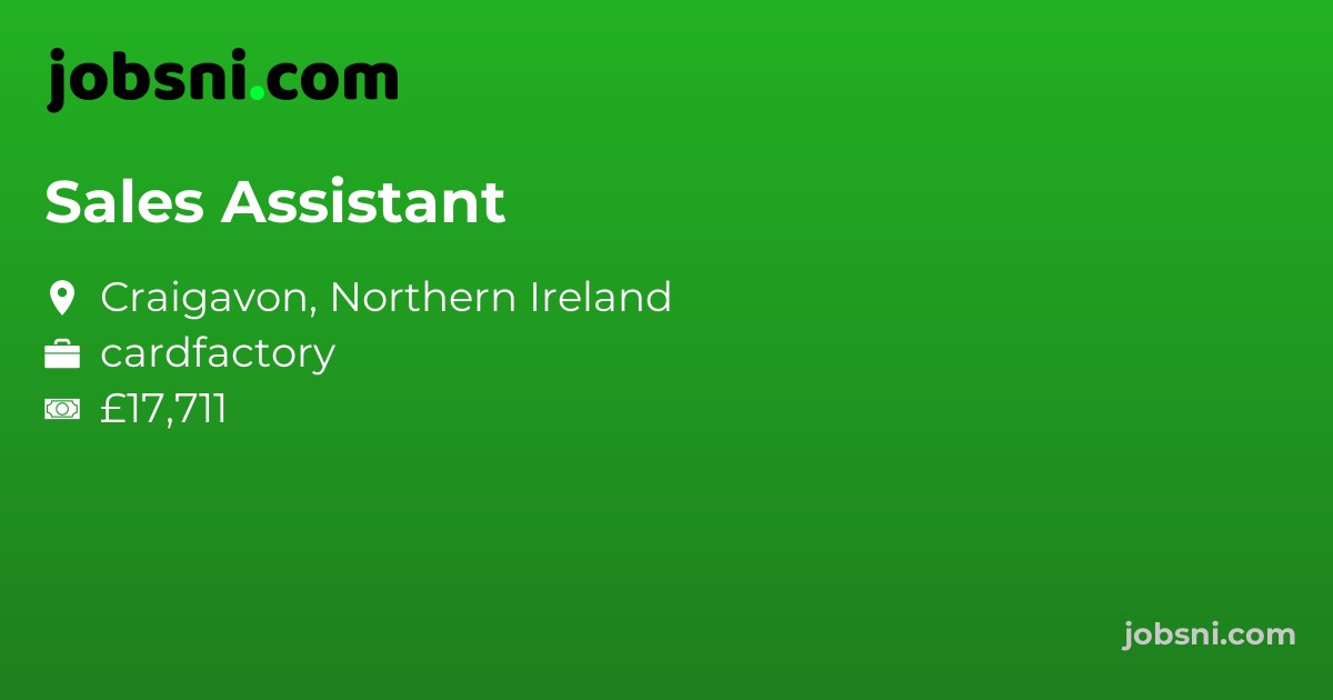 Sales Assistant