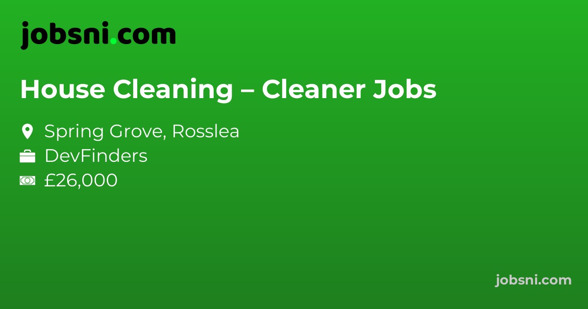 House Cleaning – Cleaner Jobs