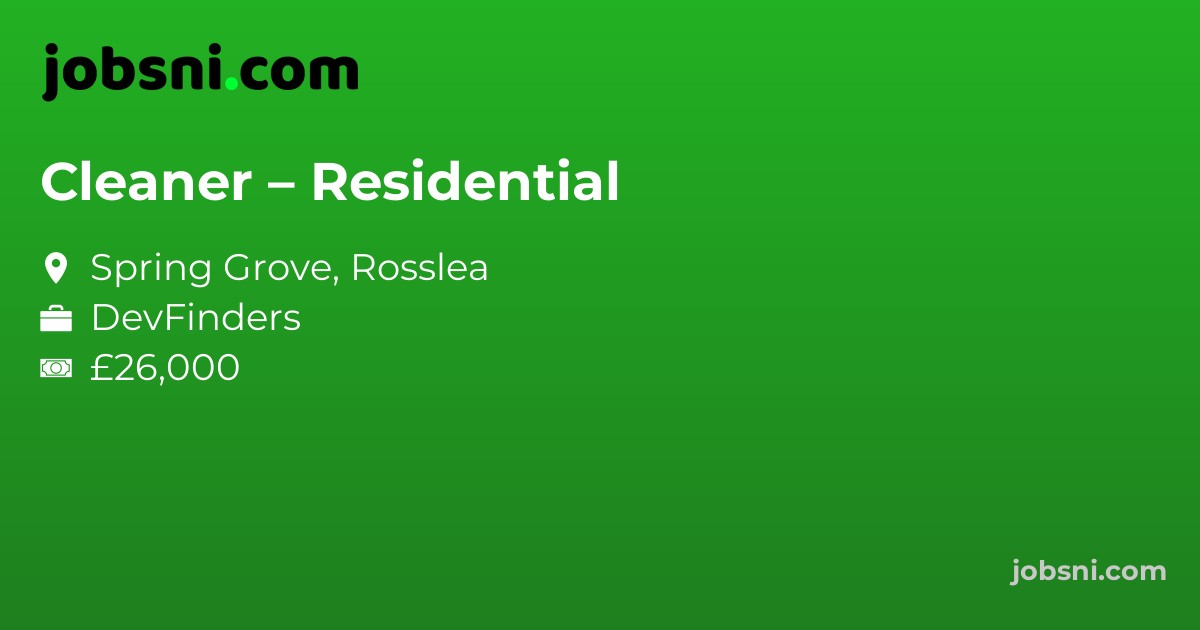 Cleaner – Residential