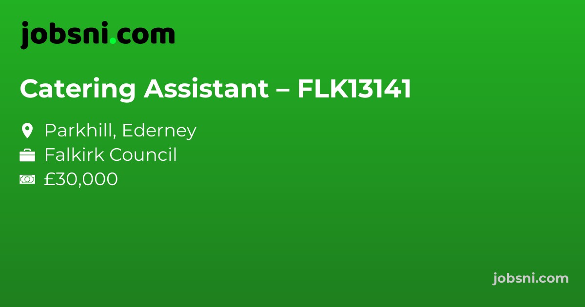 Catering Assistant – FLK13141
