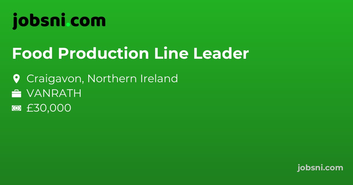 Food Production Line Leader