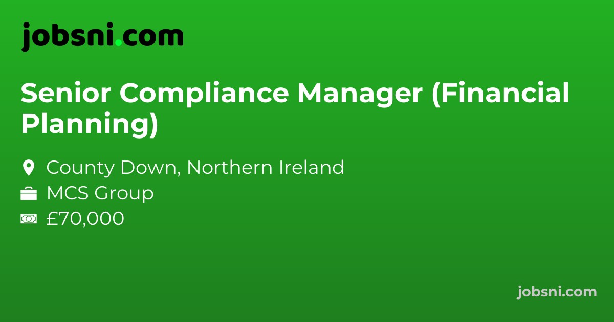 Senior Compliance Manager (Financial Planning)