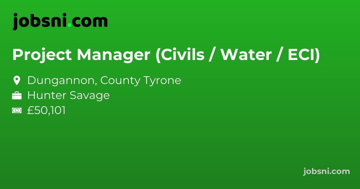 Project Manager (Civils / Water / ECI)
