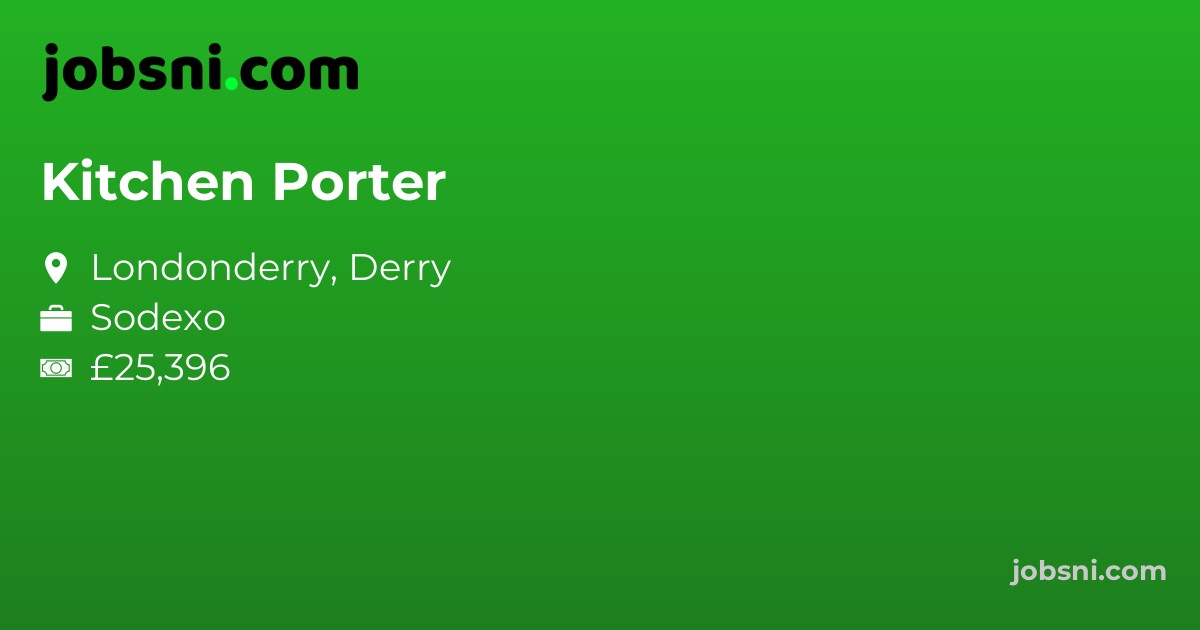 Kitchen Porter