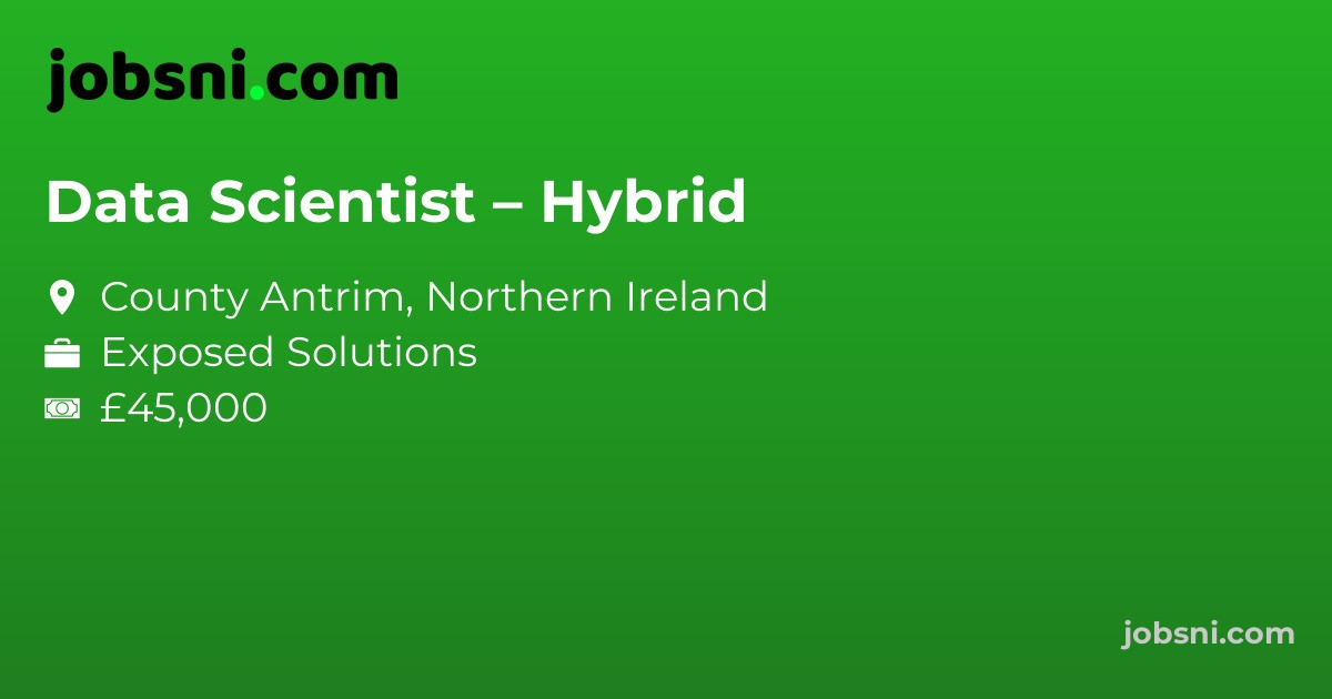 Data Scientist – Hybrid