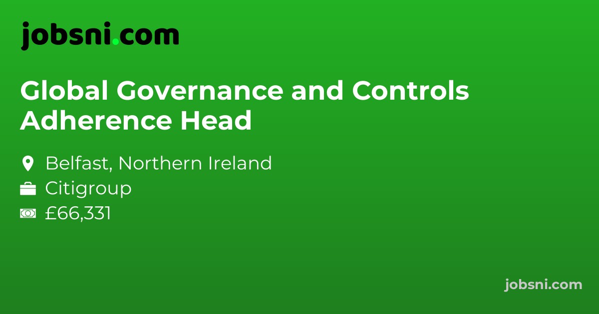 Global Governance and Controls Adherence Head