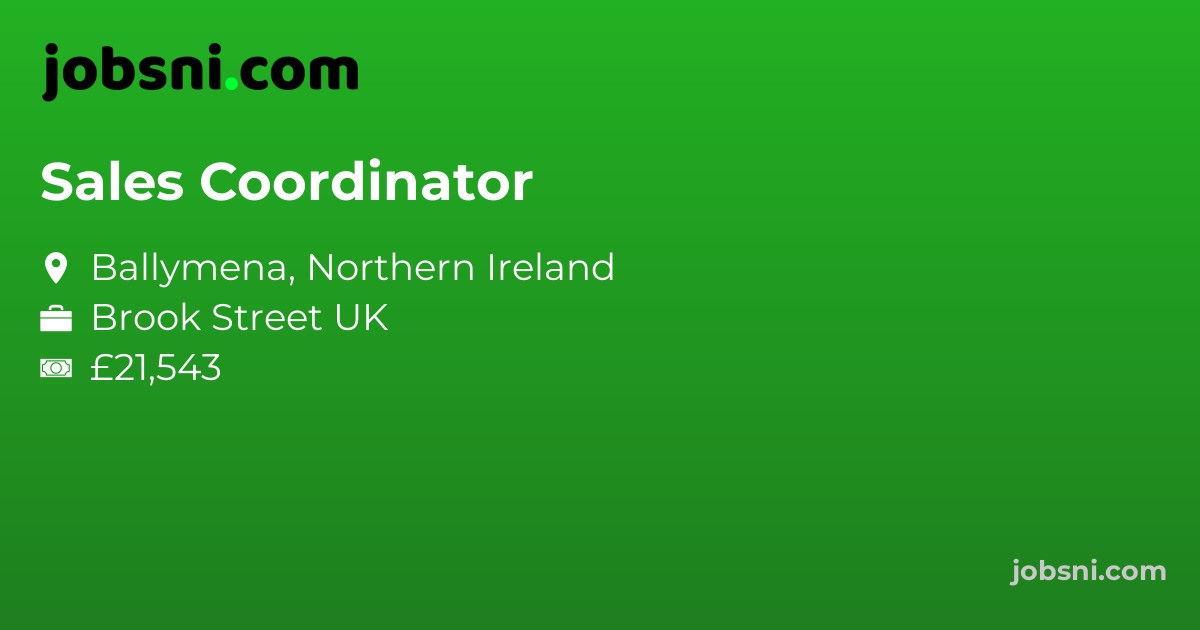 Sales Coordinator