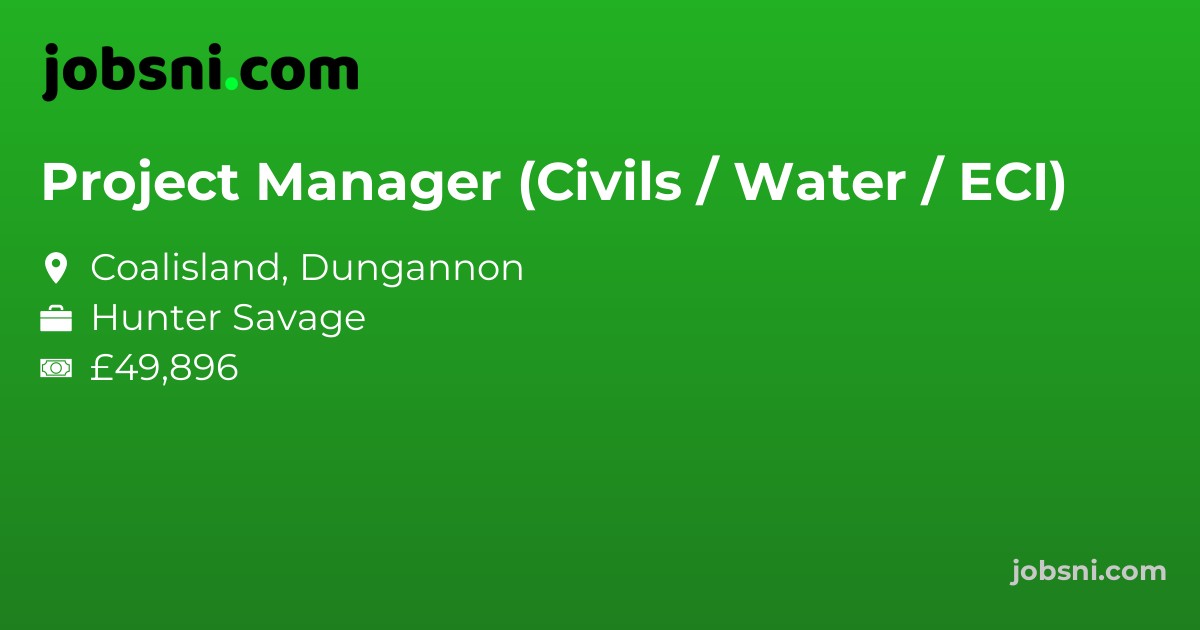 Project Manager (Civils / Water / ECI)