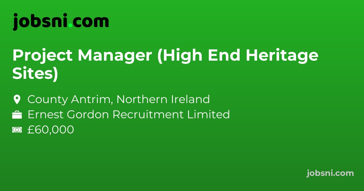 Project Manager (High End Heritage Sites)