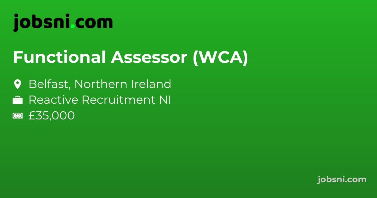 Functional Assessor (WCA)