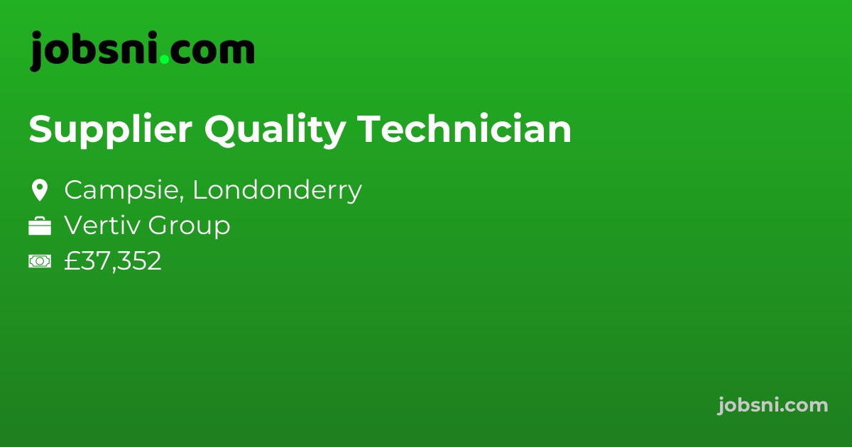 Supplier Quality Technician