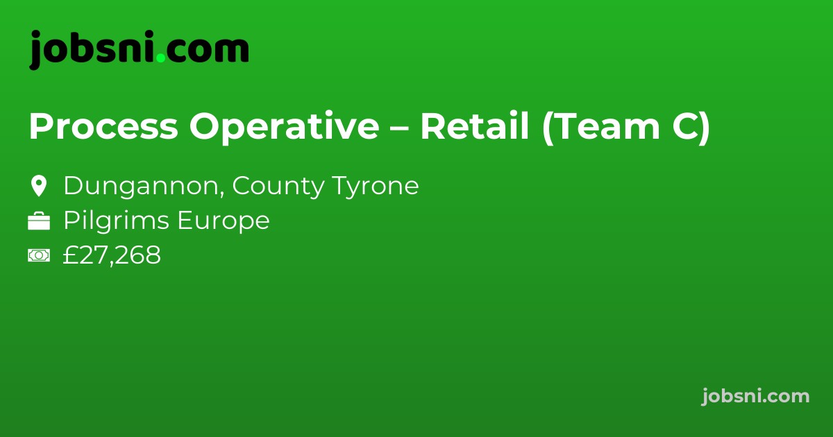 Process Operative – Retail (Team C)