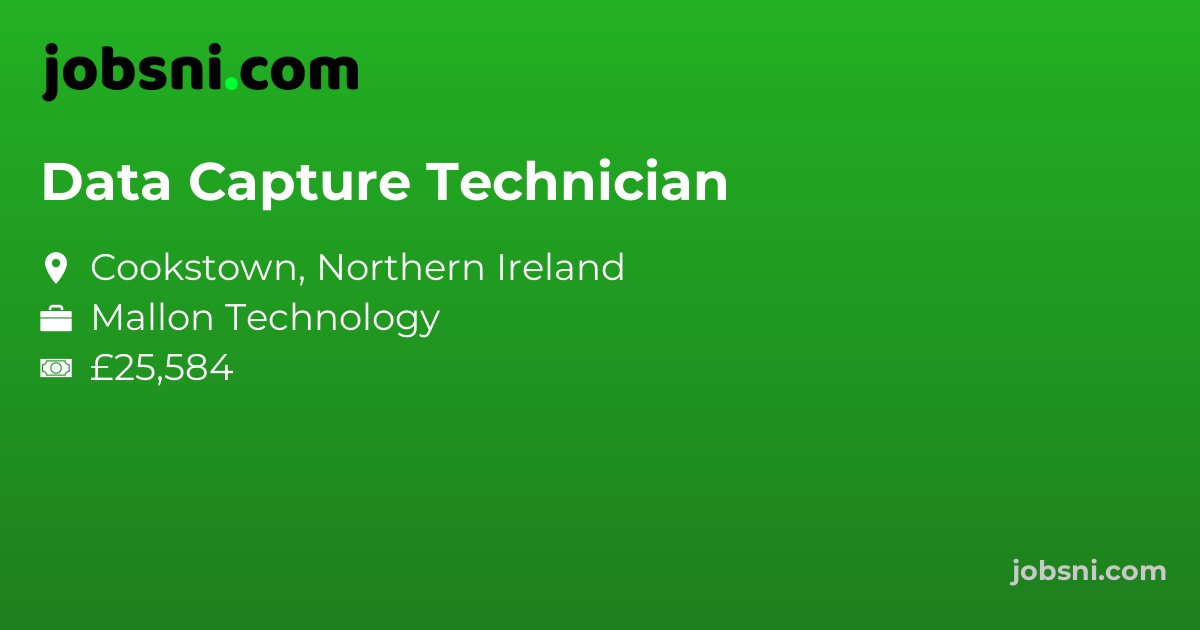 Data Capture Technician