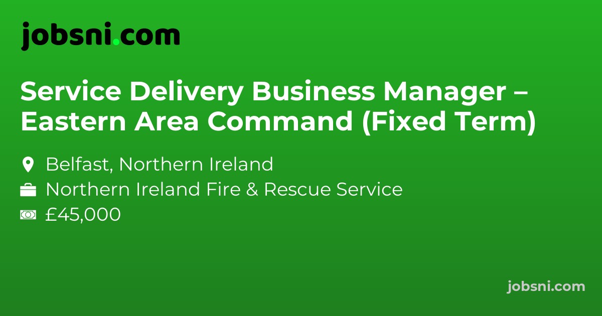 Service Delivery Business Manager – Eastern Area Command (Fixed Term)