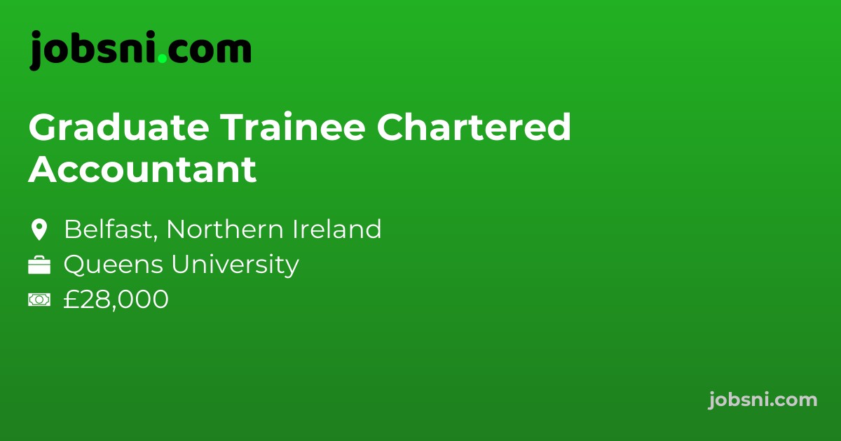 Graduate Trainee Chartered Accountant