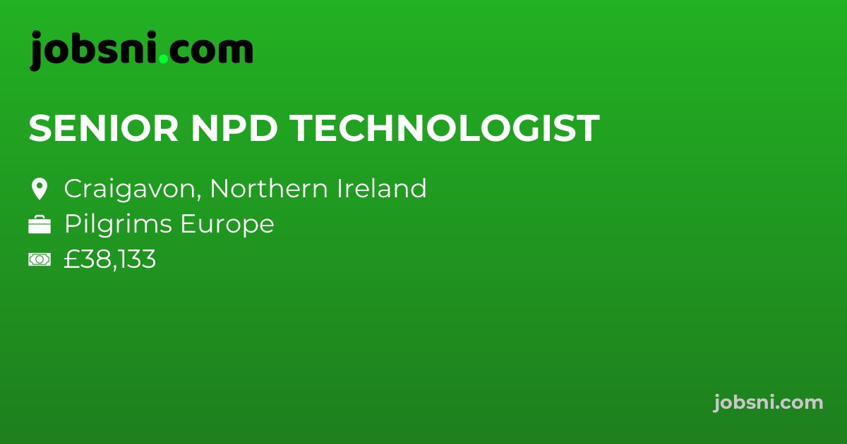 SENIOR NPD TECHNOLOGIST