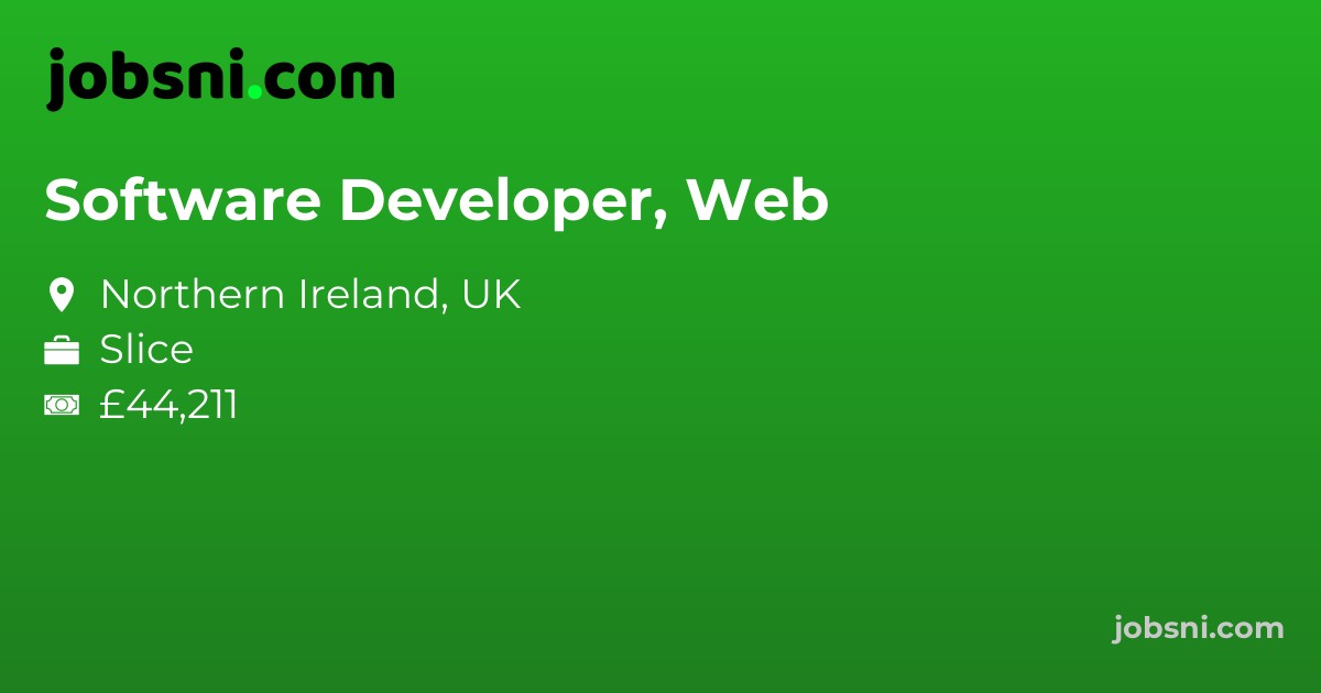 Software Developer, Web
