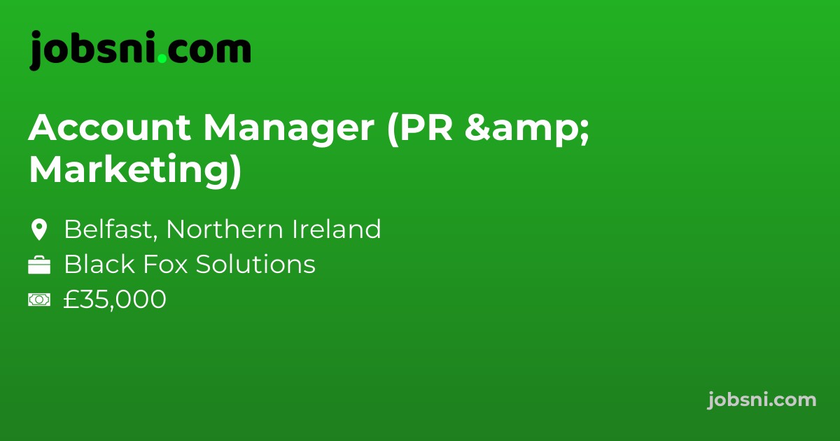 Account Manager (PR & Marketing)