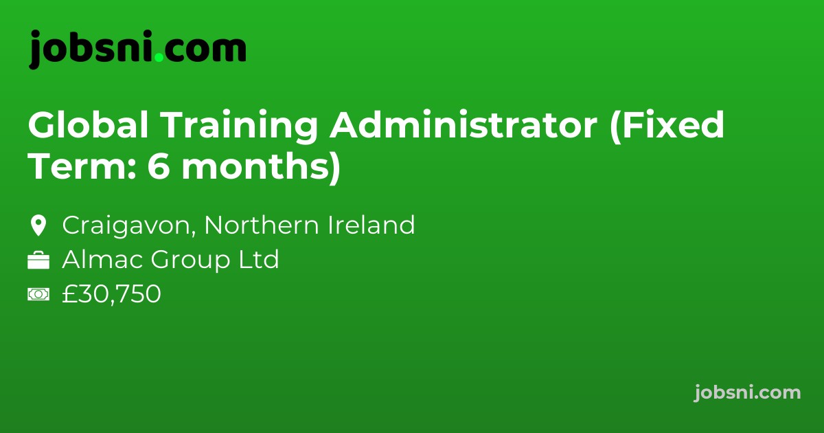 Global Training Administrator (Fixed Term: 6 months)