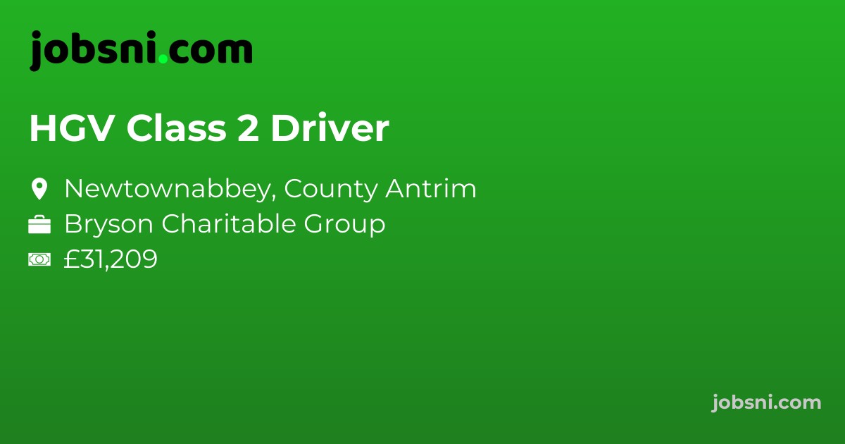 HGV Class 2 Driver