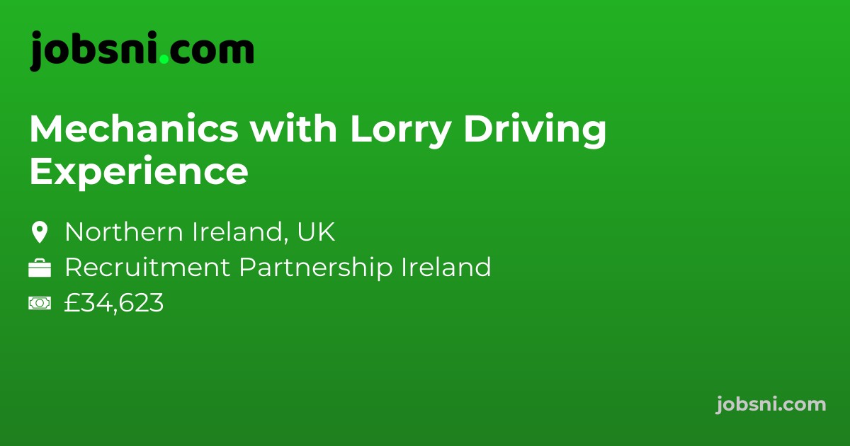 Mechanics with Lorry Driving Experience