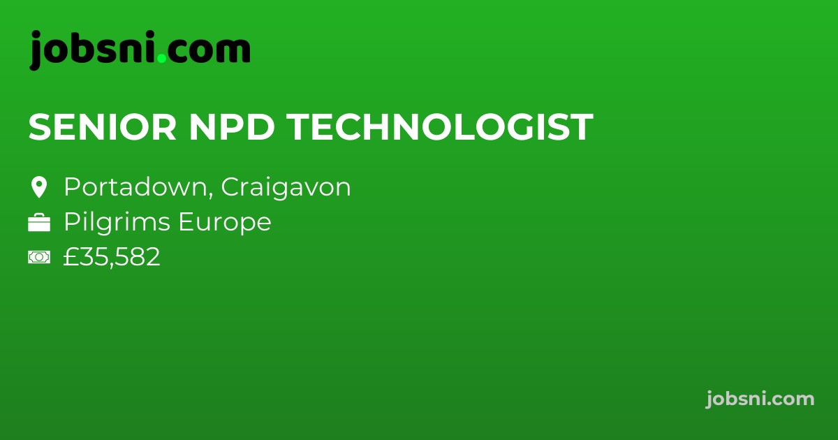 SENIOR NPD TECHNOLOGIST