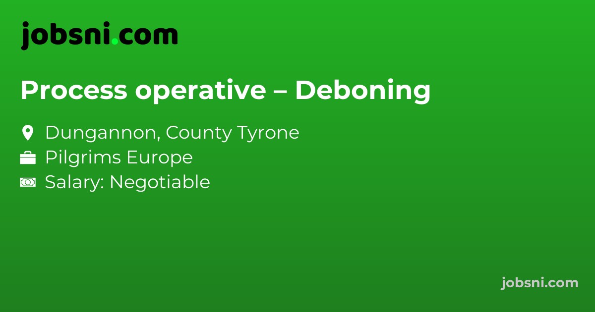 Process operative – Deboning