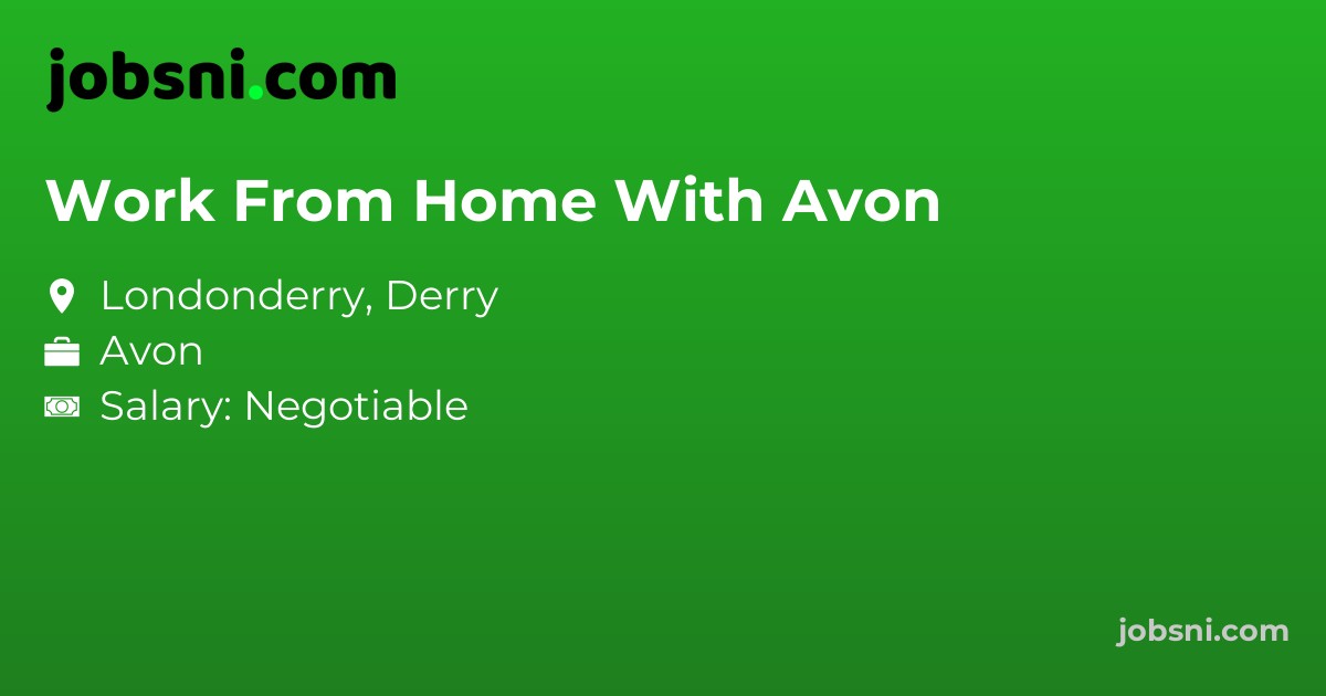 Work From Home With Avon