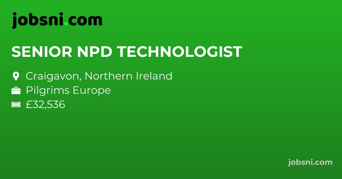 SENIOR NPD TECHNOLOGIST
