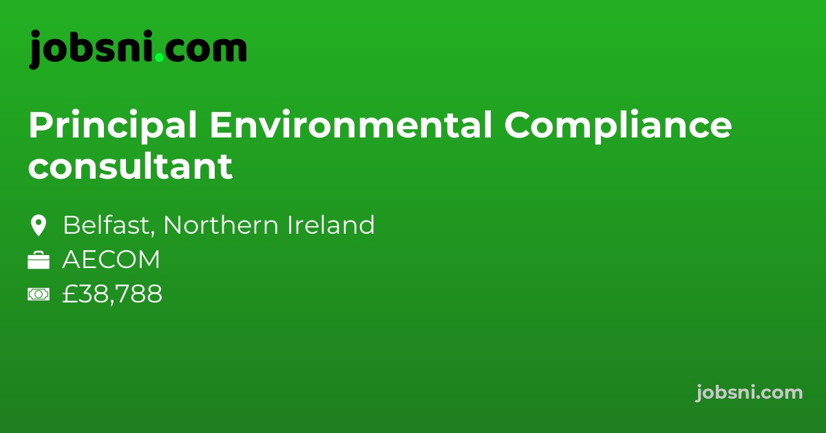 Principal Environmental Compliance consultant