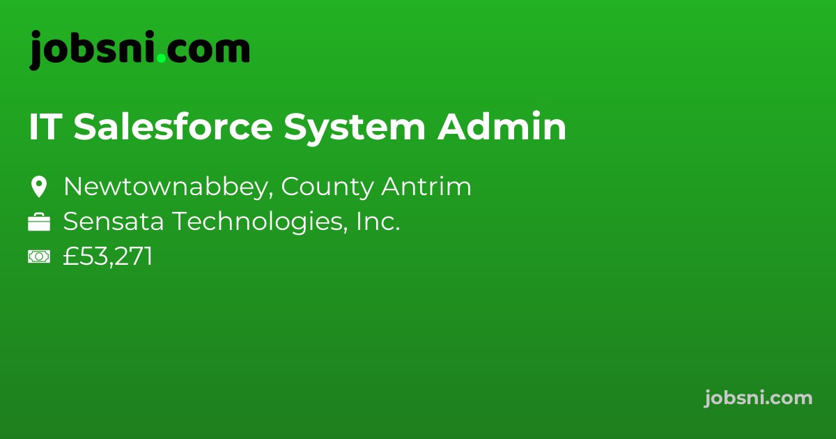 IT Salesforce System Admin