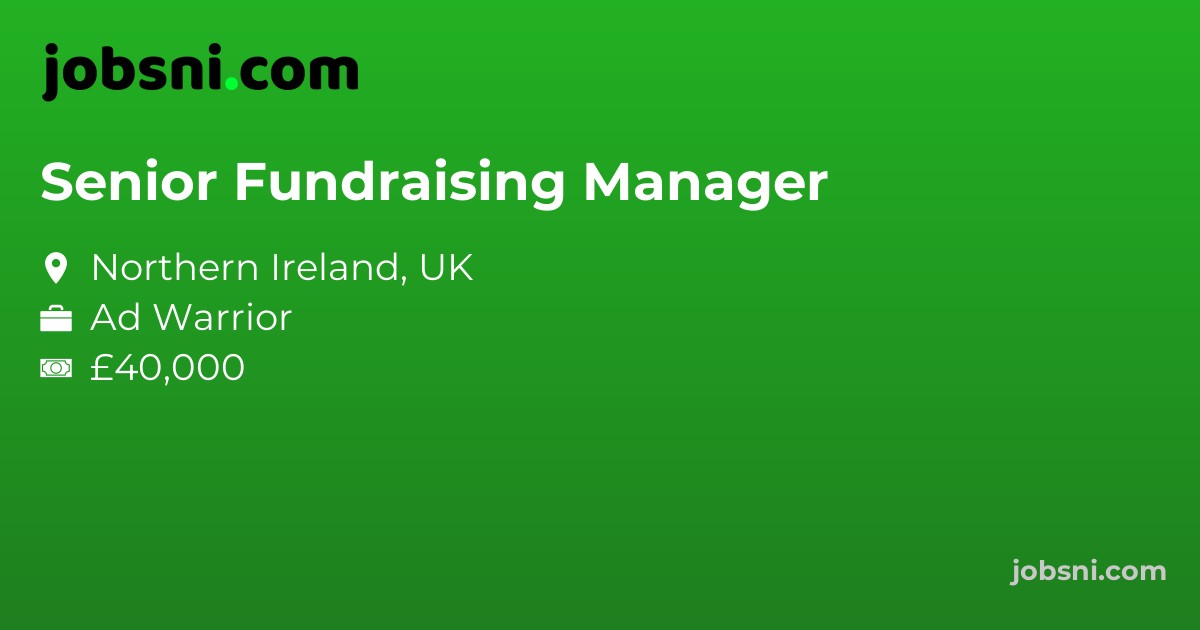 Senior Fundraising Manager