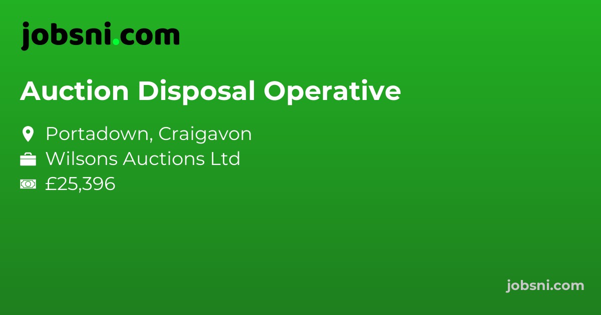 Auction Disposal Operative