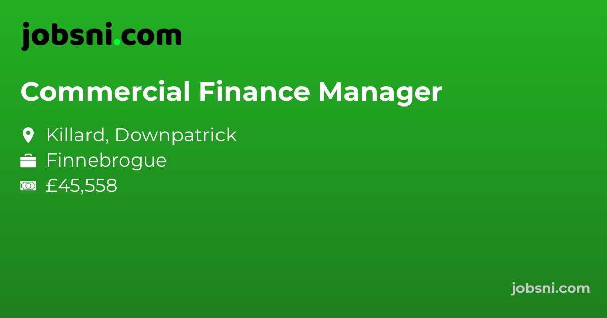 Commercial Finance Manager