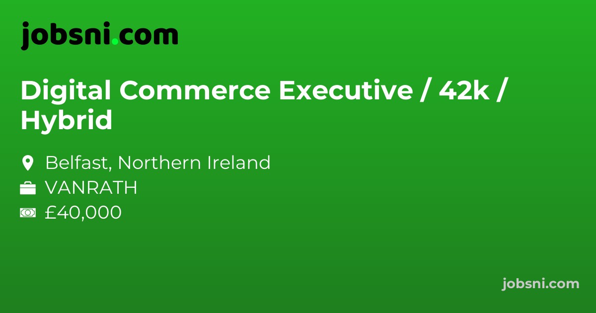 Digital Commerce Executive / 42k / Hybrid
