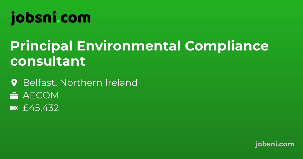 Principal Environmental Compliance consultant