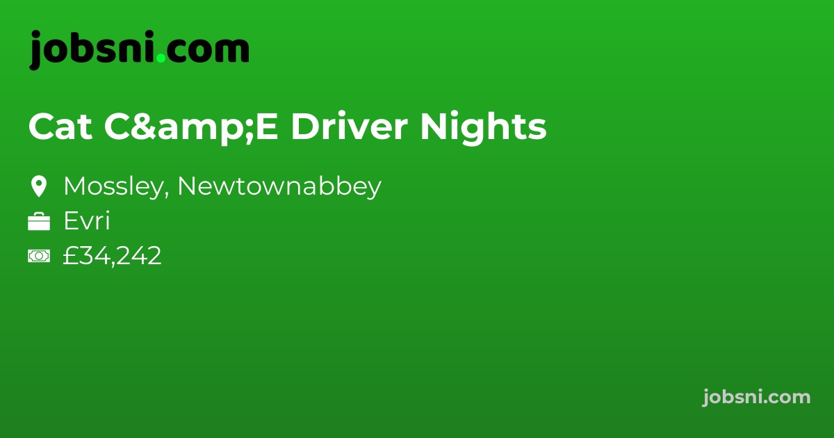Cat C&E Driver Nights