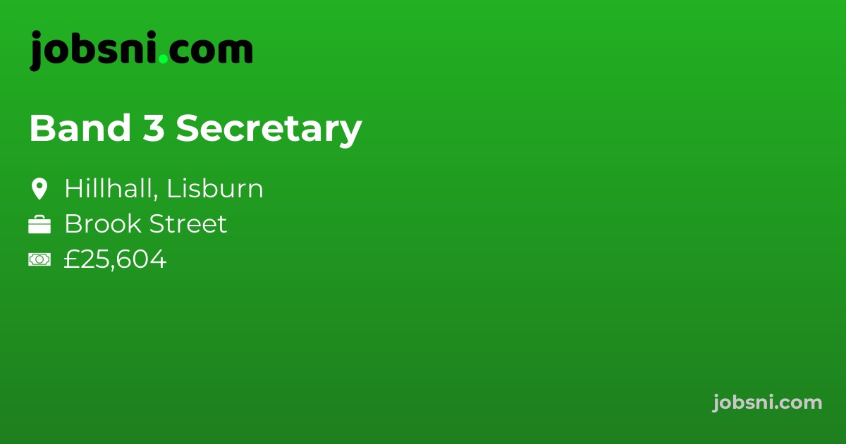Band 3 Secretary