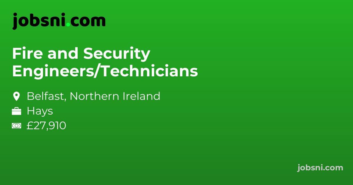 Fire and Security Engineers/Technicians