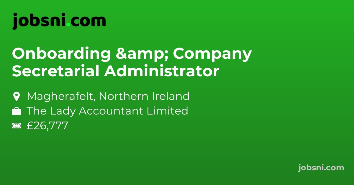 Onboarding & Company Secretarial Administrator