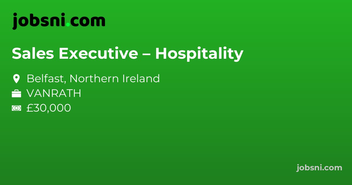 Sales Executive – Hospitality