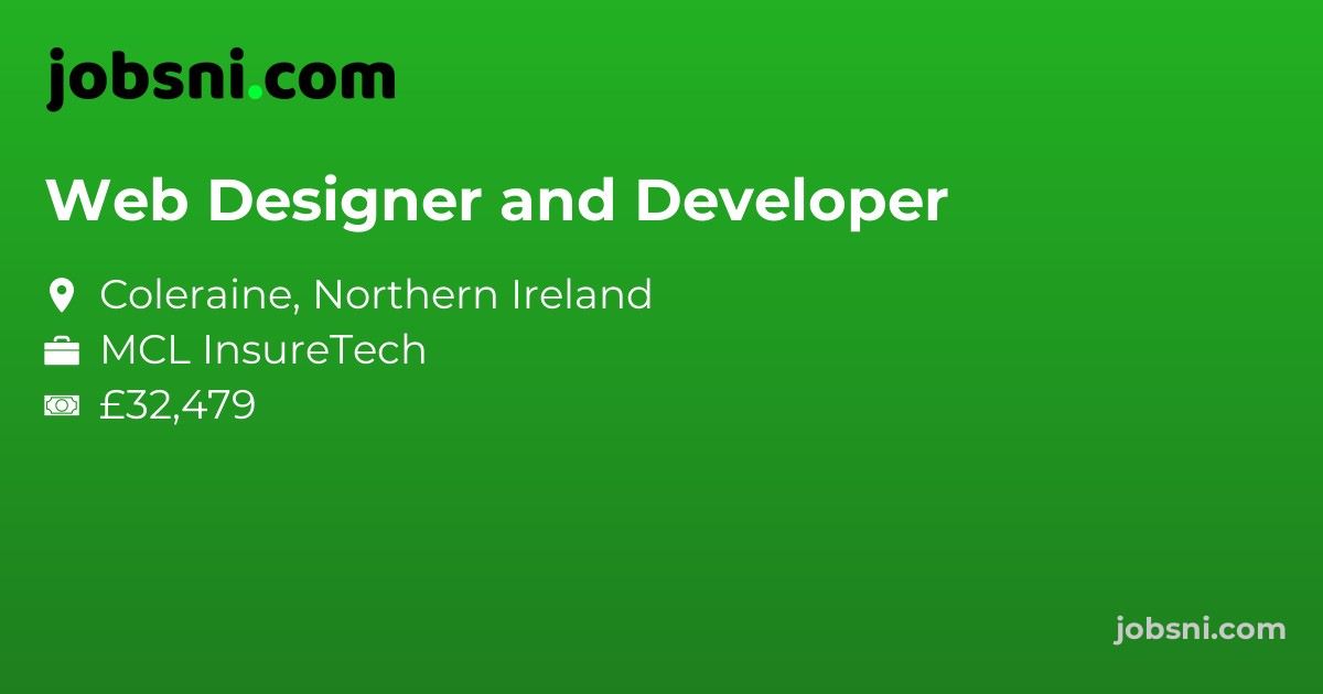 Web Designer and Developer