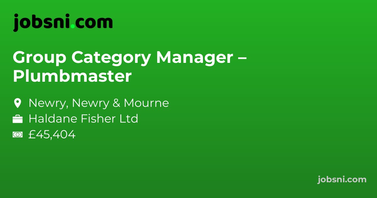Group Category Manager – Plumbmaster