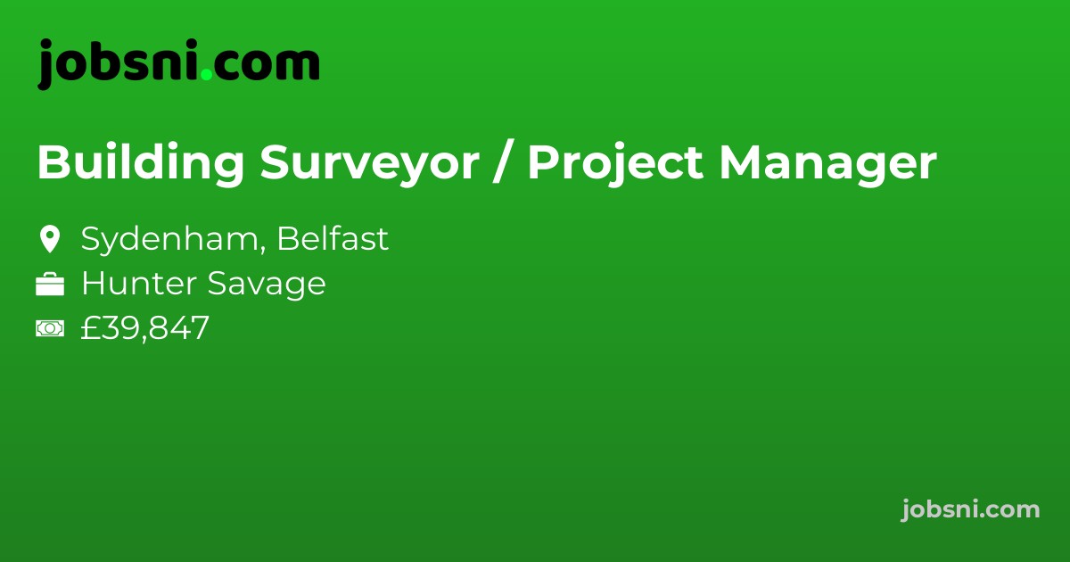 Building Surveyor / Project Manager