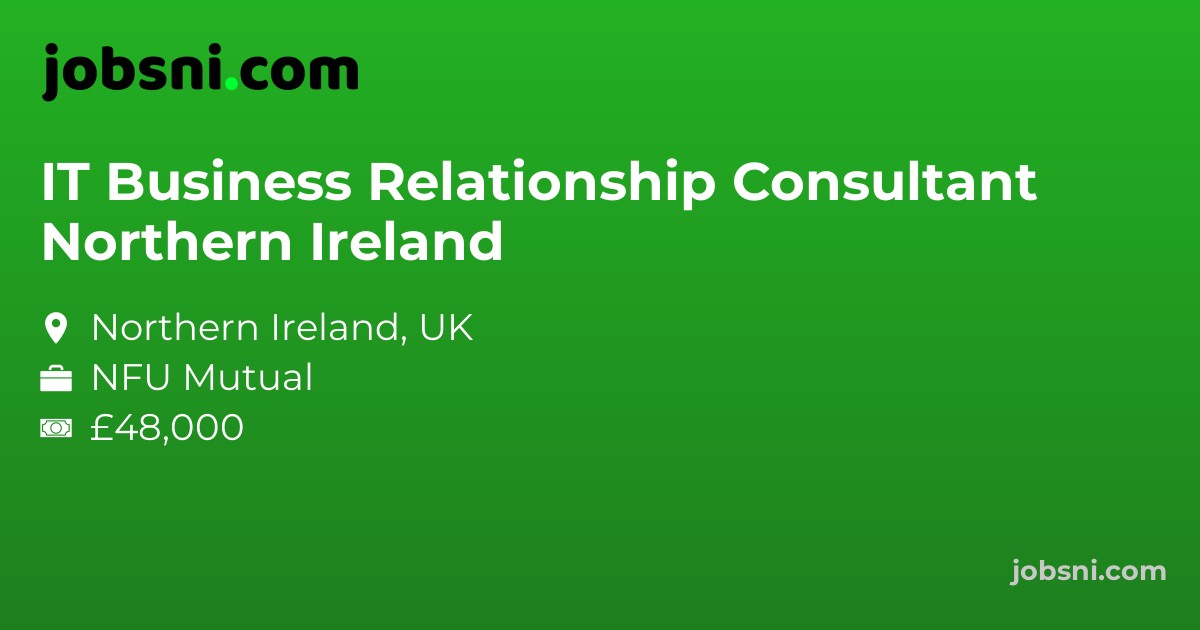 IT Business Relationship Consultant Northern Ireland