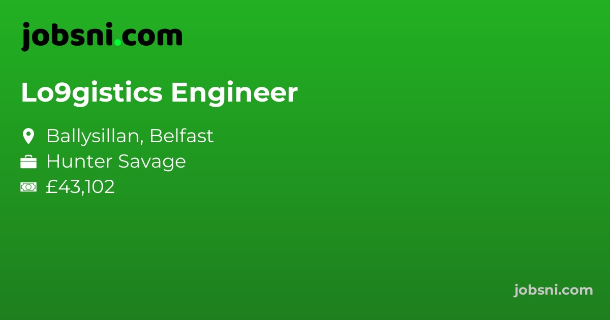 Lo9gistics Engineer