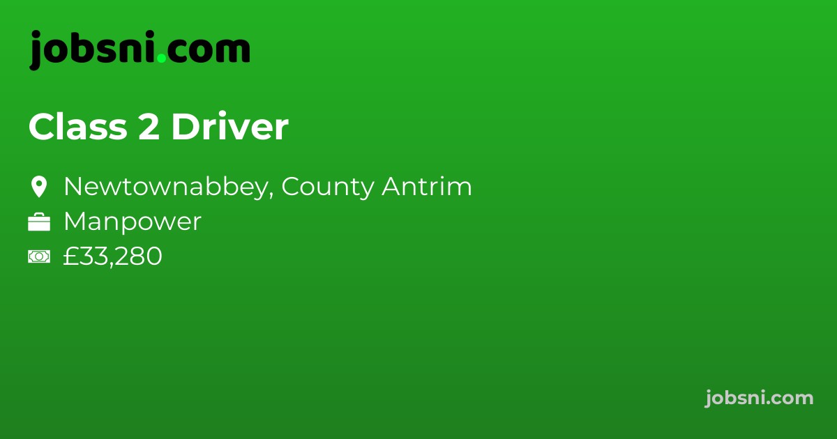 Class 2 Driver