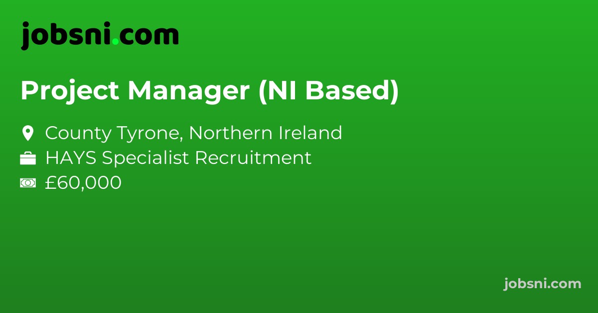 Project Manager (NI Based)