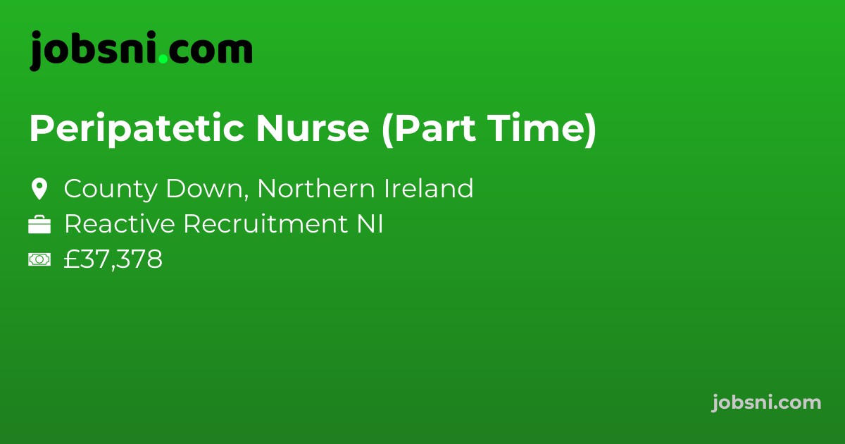 Peripatetic Nurse (Part Time)