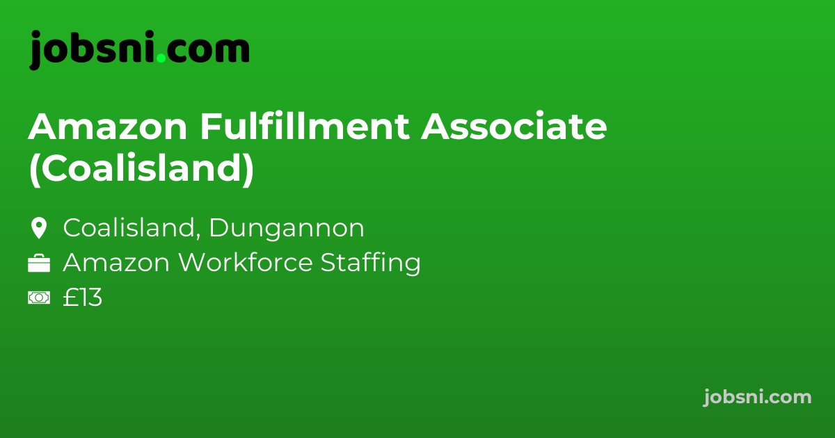 Amazon Fulfillment Associate (Coalisland)
